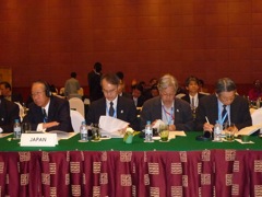 総会日本代表団の一部